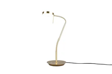 Trio Lighting Monza LED bordlampe mat messing - Belysning - Lamper & indendørsbelysning - Sengelampe - Sengelampe bord