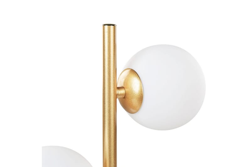 Ustica Bordlampe 46 cm G9 - Guld/Hvid - Belysning - Lamper & indendørsbelysning - Sengelampe - Sengelampe bord