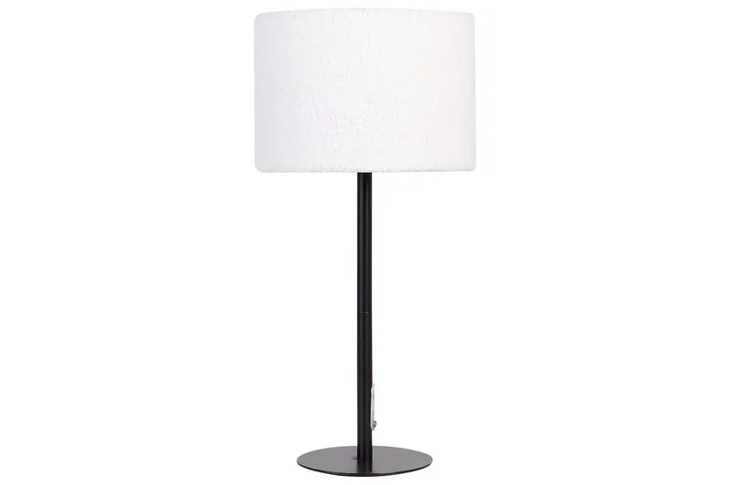 Vinkea Bordlampe 40 cm E27, Sort/Hvid