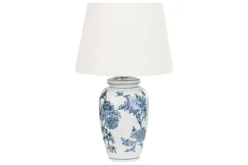 Virhal Bordlampe 54 cm E27 - Hvid/Blå - Belysning - Lamper & indendørsbelysning - Sengelampe - Sengelampe bord