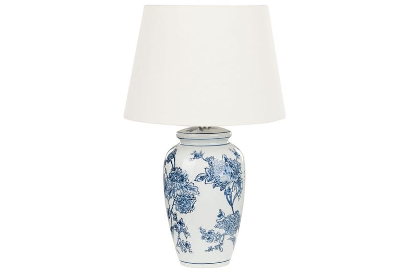 Virhal Bordlampe 54 cm E27 - Hvid/Blå - Belysning - Lamper & indendørsbelysning - Sengelampe - Sengelampe bord