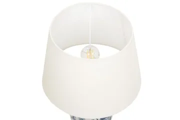 Virhal Bordlampe 54 cm E27 - Hvid/Blå - Belysning - Lamper & indendørsbelysning - Sengelampe - Sengelampe bord