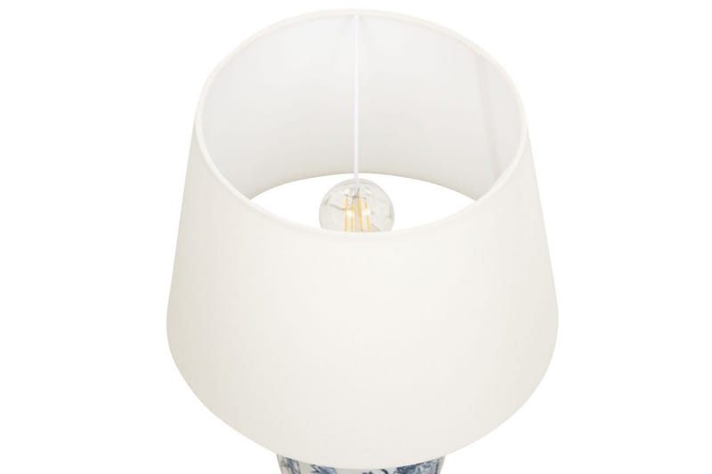 Virhal Bordlampe 54 cm E27 - Hvid/Blå - Belysning - Lamper & indendørsbelysning - Sengelampe - Sengelampe bord