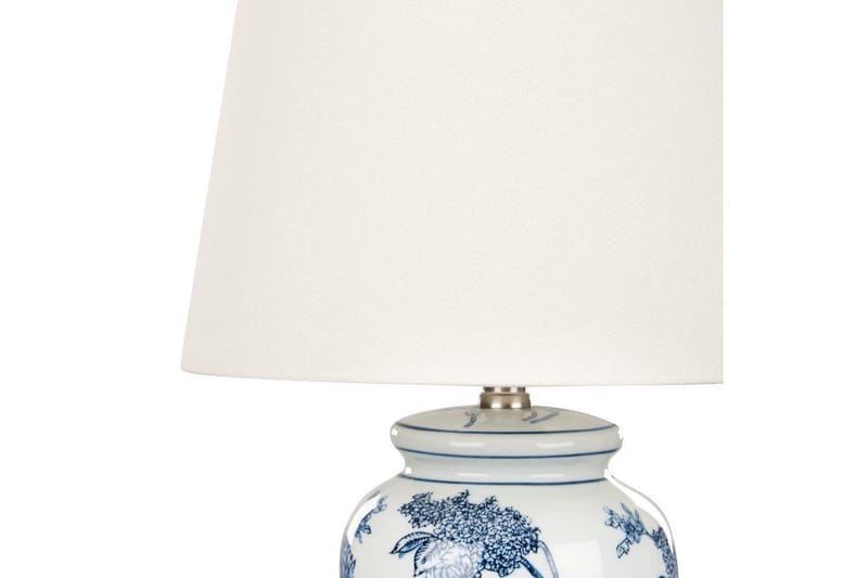 Virhal Bordlampe 54 cm E27 - Hvid/Blå - Belysning - Lamper & indendørsbelysning - Sengelampe - Sengelampe bord