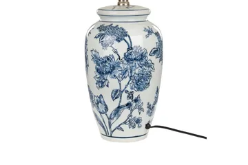 Virhal Bordlampe 54 cm E27 - Hvid/Blå - Belysning - Lamper & indendørsbelysning - Sengelampe - Sengelampe bord