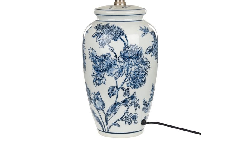 Virhal Bordlampe 54 cm E27 - Hvid/Blå - Belysning - Lamper & indendørsbelysning - Sengelampe - Sengelampe bord