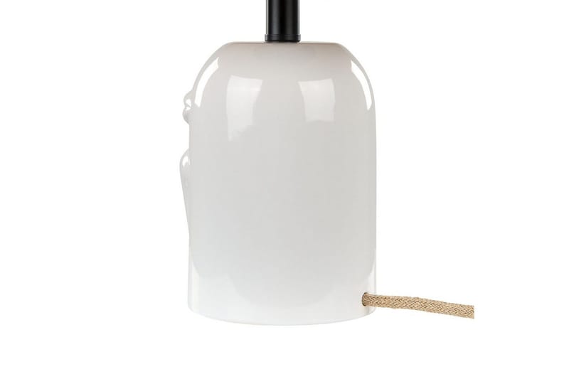 Yadasi Bordlampe 46 cm E27 - Hvid/Natur - Belysning - Lamper & indendørsbelysning - Sengelampe - Sengelampe bord