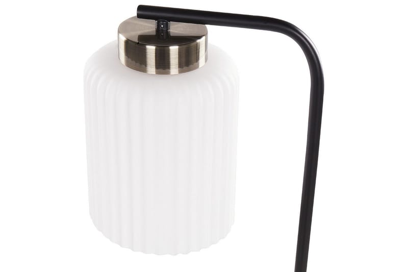 Skyrla Bordlampe 47 cm E27 - Sort/Hvid - Belysning - Lamper & indendørsbelysning - Vindueslampe - Vindueslampe på fod