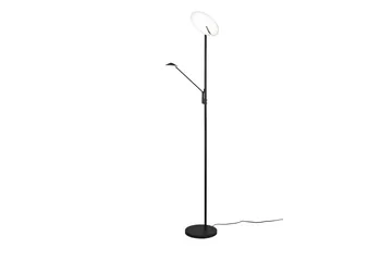 Brantford LED-gulvlampe MatSort - Belysning - Lamper & indendørsbelysning - Soveværelse lampe