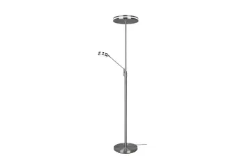 Franklin LED-Gulvlampe Uplighter Børstet Stål - Belysning - Lamper & indendørsbelysning - Soveværelse lampe