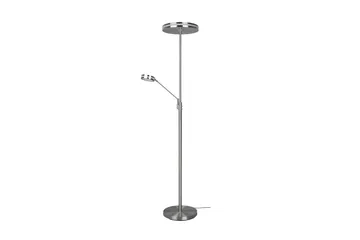Franklin LED-Gulvlampe Uplighter Børstet Stål - Belysning - Lamper & indendørsbelysning - Soveværelse lampe