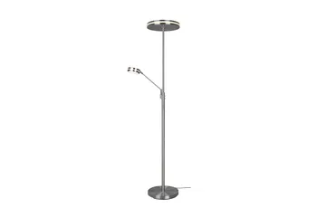 Franklin LED-Gulvlampe Uplighter Børstet Stål - Belysning - Lamper & indendørsbelysning - Soveværelse lampe