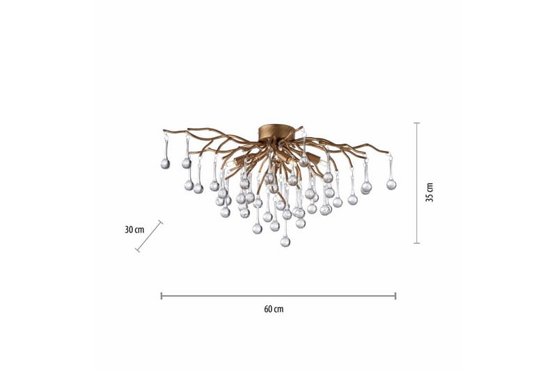 Istapp Paul Neuhaus Loftslampe - Belysning - Lamper & indendørsbelysning - Soveværelse lampe - Taklampa sovrum