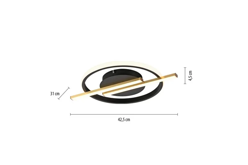 Korsa Just Light Loftslampe - Belysning - Lamper & indendørsbelysning - Soveværelse lampe - Taklampa sovrum