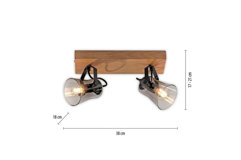 Langström Just Light Loftslampe - Belysning - Lamper & indendørsbelysning - Soveværelse lampe - Taklampa sovrum