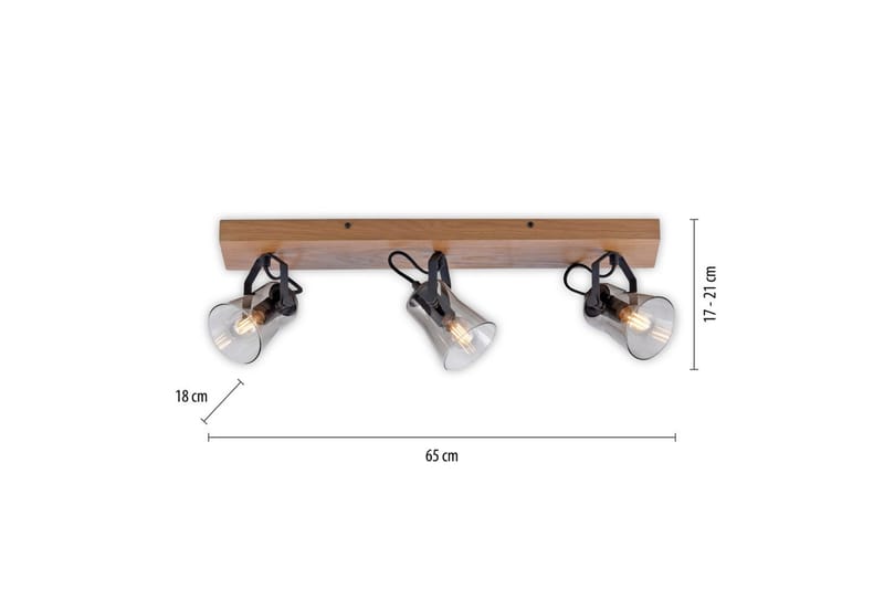 Langström Just Light Loftslampe - Belysning - Lamper & indendørsbelysning - Soveværelse lampe - Taklampa sovrum