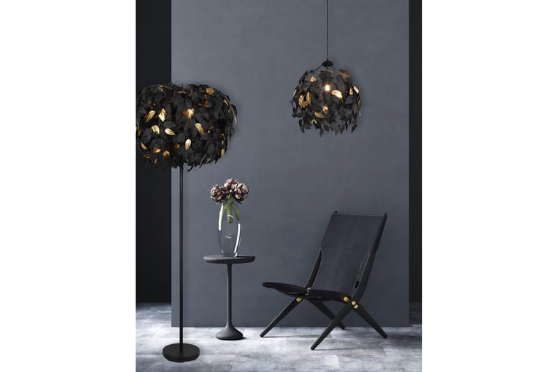 Leavy gulvlampe 3xE14 MatSort - Belysning - Lamper & indendørsbelysning - Soveværelse lampe
