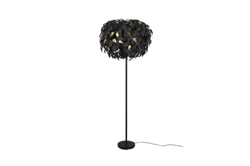 Leavy gulvlampe 3xE14 MatSort - Belysning - Lamper & indendørsbelysning - Soveværelse lampe