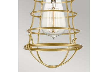 Loft semi-montering Quoizel Mixon Børstet Messing - Børstet Messing - Belysning - Lamper & indendørsbelysning - Soveværelse lampe - Taklampa sovrum