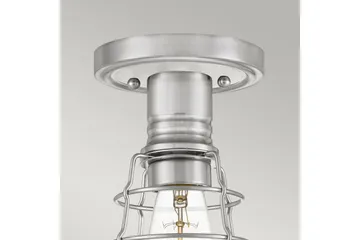 Loft semi-montering Quoizel Mixon Børstet Nikkel - Børstet Nikkel - Belysning - Lamper & indendørsbelysning - Soveværelse lampe - Taklampa sovrum