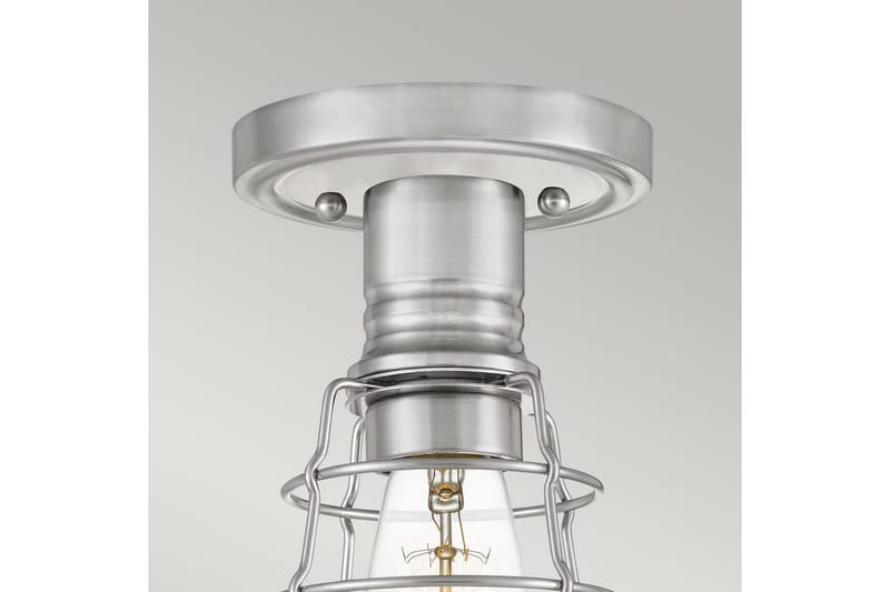 Loft semi-montering Quoizel Mixon Børstet Nikkel - Børstet Nikkel - Belysning - Lamper & indendørsbelysning - Soveværelse lampe - Taklampa sovrum