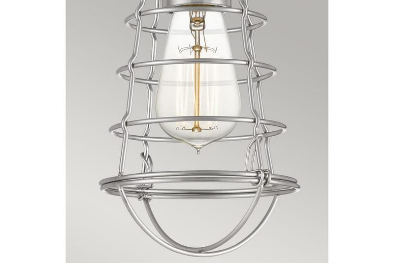 Loft semi-montering Quoizel Mixon Børstet Nikkel - Børstet Nikkel - Belysning - Lamper & indendørsbelysning - Soveværelse lampe - Taklampa sovrum