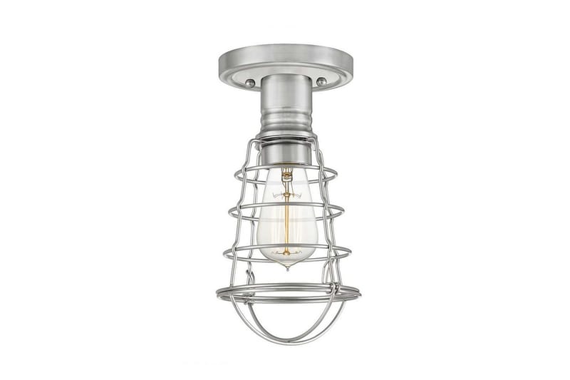 Loft semi-montering Quoizel Mixon Børstet Nikkel - Børstet Nikkel - Belysning - Lamper & indendørsbelysning - Soveværelse lampe - Taklampa sovrum