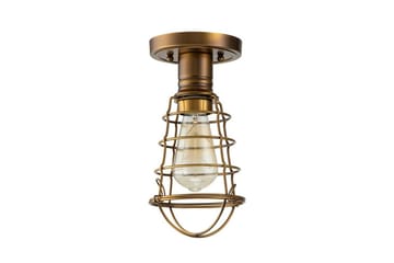 Loft semi-montering Quoizel Mixon Oplukket Messing - Oplukket Messing - Belysning - Lamper & indendørsbelysning - Soveværelse lampe - Taklampa sovrum