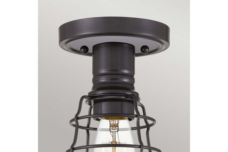 Loft semi-montering Quoizel Mixon Palladisk bronze - Palladisk bronze - Belysning - Lamper & indendørsbelysning - Soveværelse lampe - Taklampa sovrum