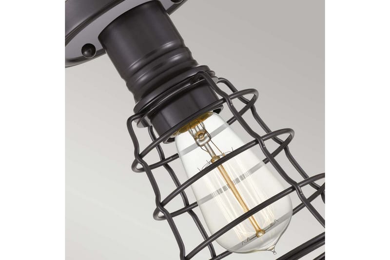 Loft semi-montering Quoizel Mixon Palladisk bronze - Palladisk bronze - Belysning - Lamper & indendørsbelysning - Soveværelse lampe - Taklampa sovrum