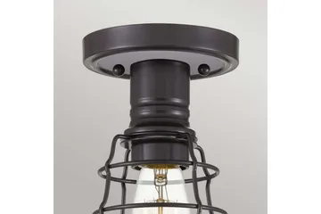 Loft semi-montering Quoizel Mixon Palladisk bronze - Palladisk bronze - Belysning - Lamper & indendørsbelysning - Soveværelse lampe - Taklampa sovrum