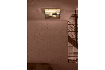Loftbelysning Eglo Cidraz Sort/Træ - Belysning - Lamper & indendørsbelysning - Soveværelse lampe - Taklampa sovrum