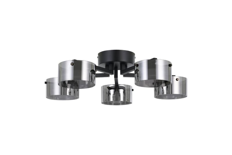 Loftbelysning Eglo Copillos Sort/Transparent med 5 Lamper - Belysning - Lamper & indendørsbelysning - Soveværelse lampe - Taklampa sovrum