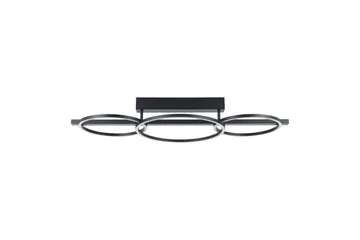 Loftbelysning Eglo Lanacera Sort/Guld - Belysning - Lamper & indendørsbelysning - Soveværelse lampe - Taklampa sovrum