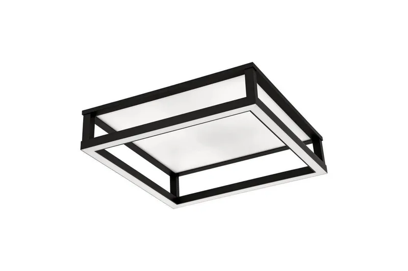 Loftbelysning Eglo Macellara Sort/Hvid 45x45 cm, undefined