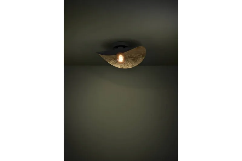 Loftbelysning Eglo Saceda Sort/Guld - Belysning - Lamper & indendørsbelysning - Soveværelse lampe - Taklampa sovrum