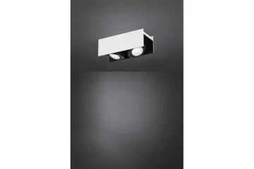 Loftbelysning Eglo Vidago Hvid/Sort 2 lamper - 2 lamper - Belysning - Lamper & indendørsbelysning - Soveværelse lampe - Taklampa sovrum
