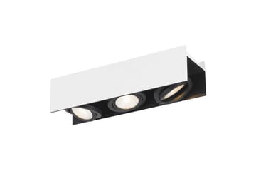 Loftbelysning Eglo Vidago Hvid/Sort 3 Lamper - 3 Lamper - Belysning - Lamper & indendørsbelysning - Soveværelse lampe - Taklampa sovrum