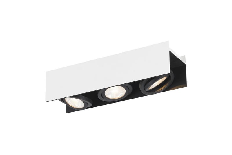 Loftbelysning Eglo Vidago Hvid/Sort 3 Lamper - 3 Lamper - Belysning - Lamper & indendørsbelysning - Soveværelse lampe - Taklampa sovrum