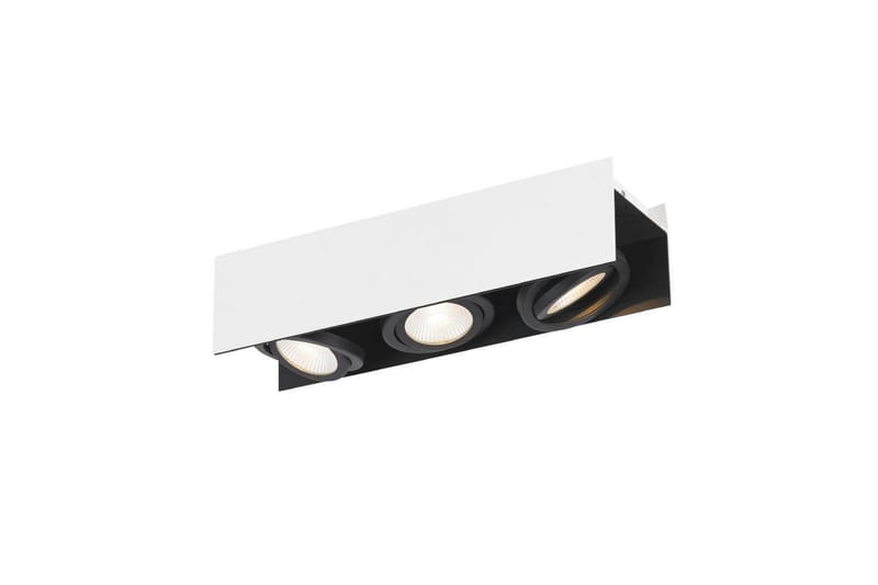 Loftbelysning Eglo Vidago Hvid/Sort 3 Lamper - 3 Lamper - Belysning - Lamper & indendørsbelysning - Soveværelse lampe - Taklampa sovrum