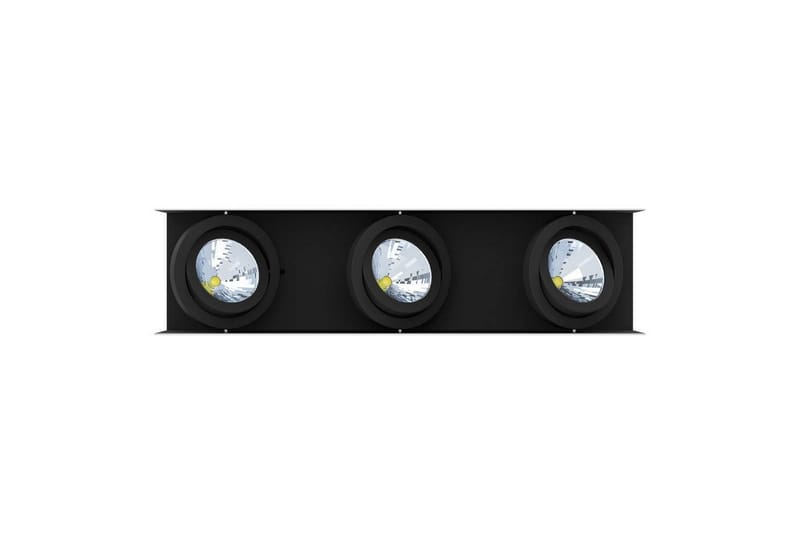 Loftbelysning Eglo Vidago Hvid/Sort 3 Lamper - 3 Lamper - Belysning - Lamper & indendørsbelysning - Soveværelse lampe - Taklampa sovrum