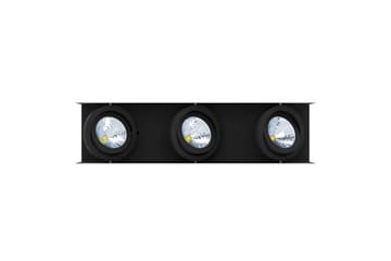 Loftbelysning Eglo Vidago Hvid/Sort 3 Lamper - 3 Lamper - Belysning - Lamper & indendørsbelysning - Soveværelse lampe - Taklampa sovrum