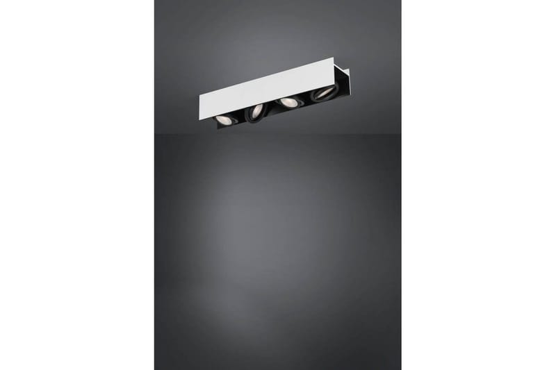 Loftbelysning Eglo Vidago Hvid/Sort 4 Lamper - 4 Lamper - Belysning - Lamper & indendørsbelysning - Soveværelse lampe - Taklampa sovrum