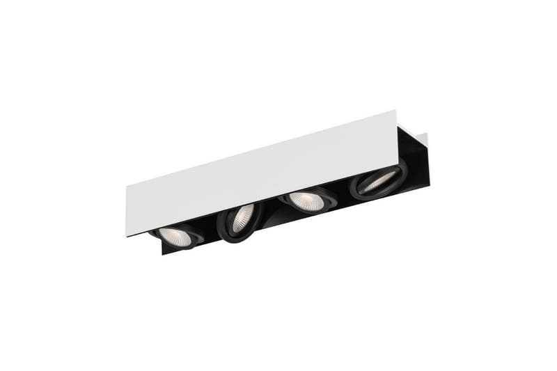 Loftbelysning Eglo Vidago Hvid/Sort 4 Lamper - 4 Lamper - Belysning - Lamper & indendørsbelysning - Soveværelse lampe - Taklampa sovrum