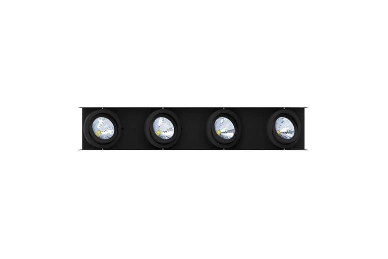 Loftbelysning Eglo Vidago Hvid/Sort 4 Lamper - 4 Lamper - Belysning - Lamper & indendørsbelysning - Soveværelse lampe - Taklampa sovrum