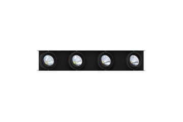 Loftbelysning Eglo Vidago Hvid/Sort 4 Lamper - 4 Lamper - Belysning - Lamper & indendørsbelysning - Soveværelse lampe - Taklampa sovrum