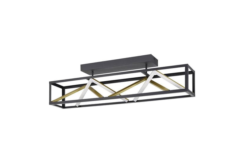 Loftbelysning Eglo Penela Sort/Guld - Belysning - Lamper & indendørsbelysning - Soveværelse lampe - Taklampa sovrum