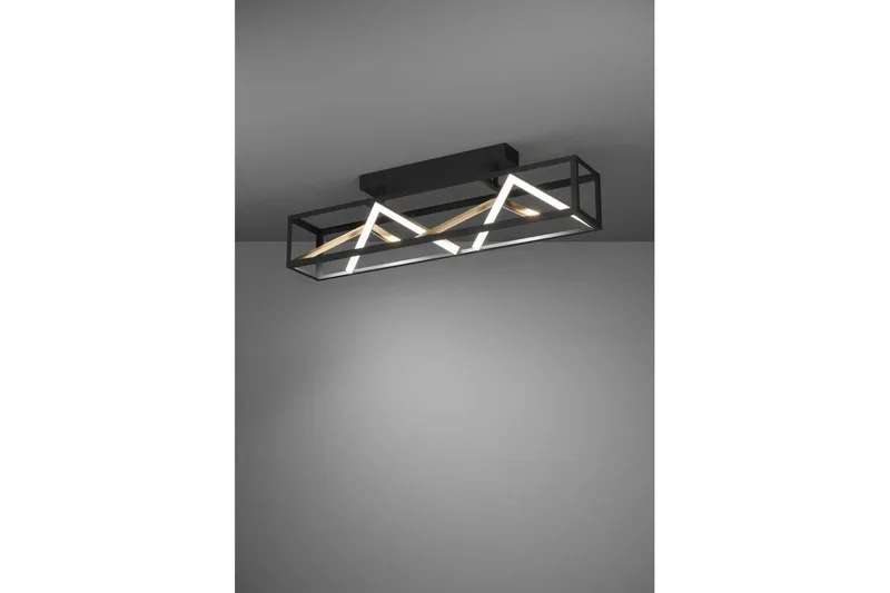 Loftbelysning Eglo Penela Sort/Guld - Belysning - Lamper & indendørsbelysning - Soveværelse lampe - Taklampa sovrum