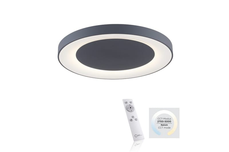 Loftlampe Anika - Grå - Belysning - Lamper & indendørsbelysning - Soveværelse lampe - Taklampa sovrum