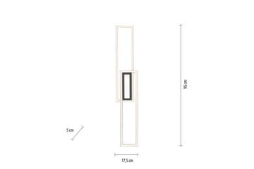 Loftlampe Asmin - 17,9x5x95 cm - Belysning - Lamper & indendørsbelysning - Soveværelse lampe - Taklampa sovrum